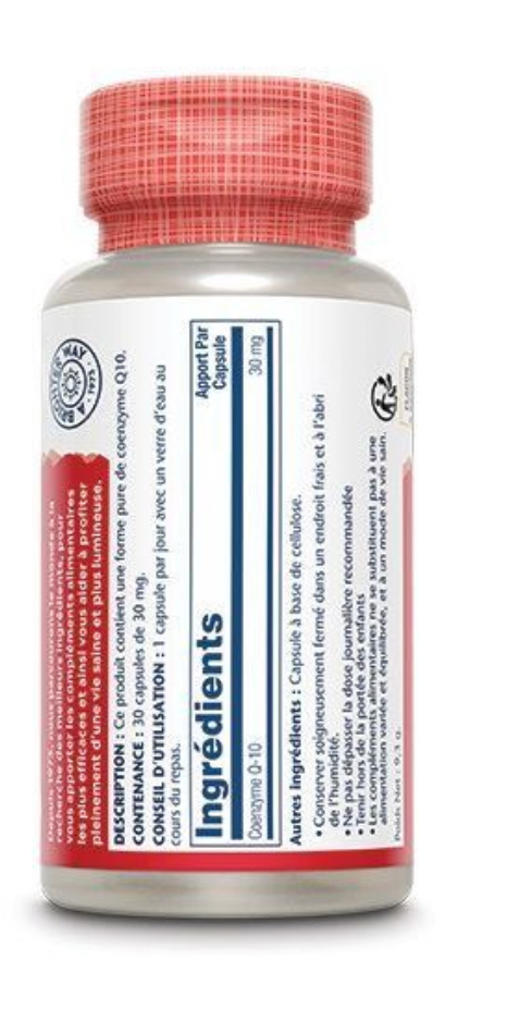 Pure CoQ10 30 mg 30 capsules végétales