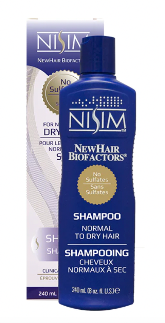 Nisim NewHair Biofactors shampooing cheveux normaux à secs