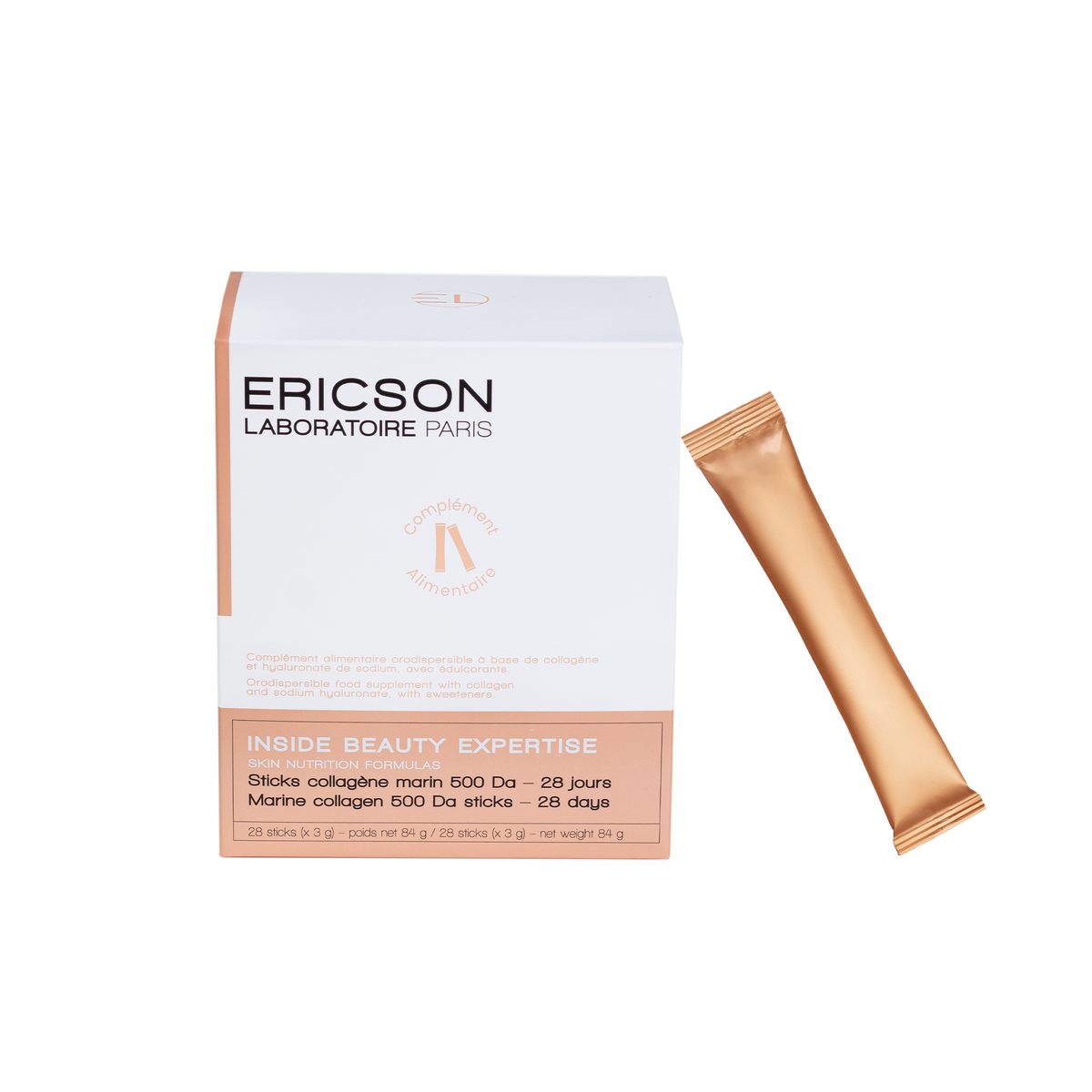 STICKS COLLAGÈNE MARIN 500 DA – 28 JOURS Ericson