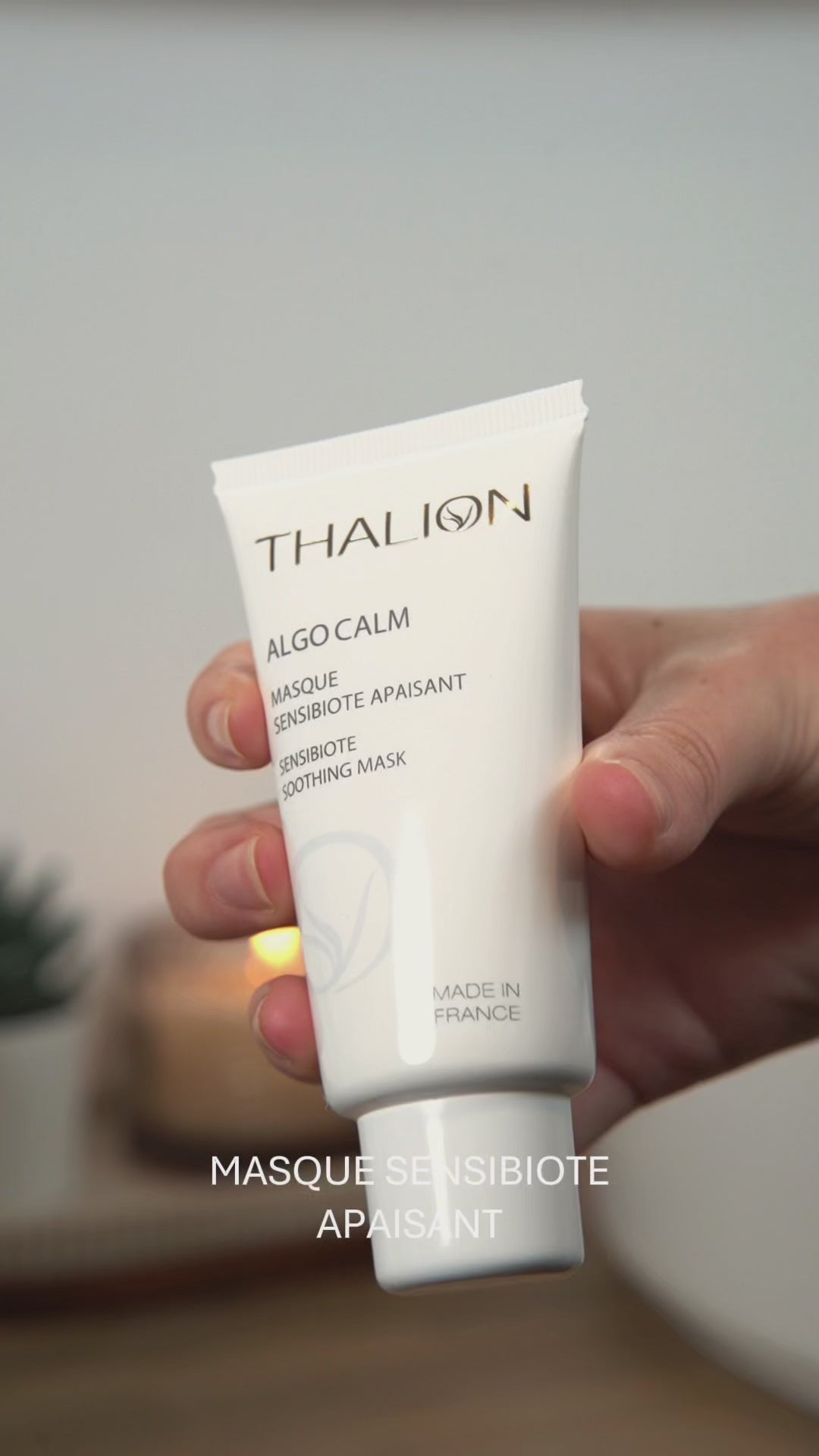 Charger la vidéo : Masque Sensibiote Apaisant Thalion