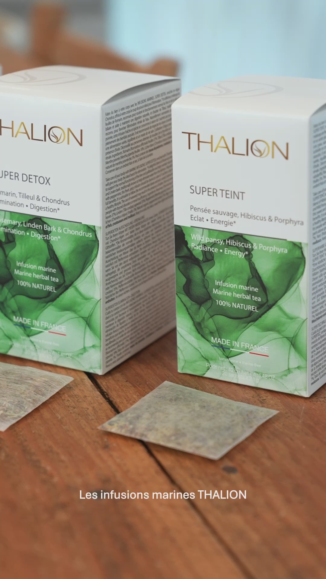Charger la vidéo : Infusion Super Détox Thalion