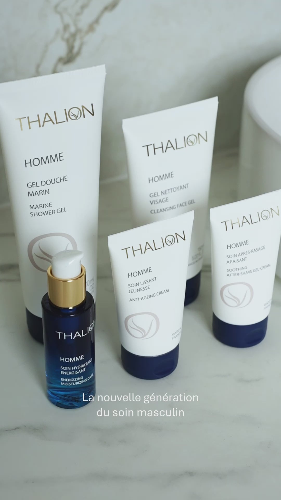Charger la vidéo : Rituel "FOR MEN" THALION