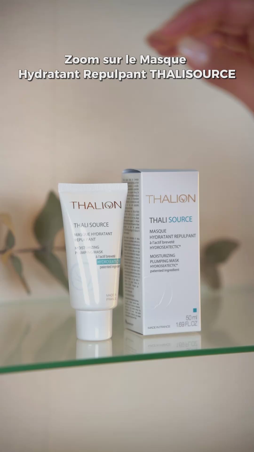 Charger la vidéo : Thalion - Masque Hydratant Repulpant