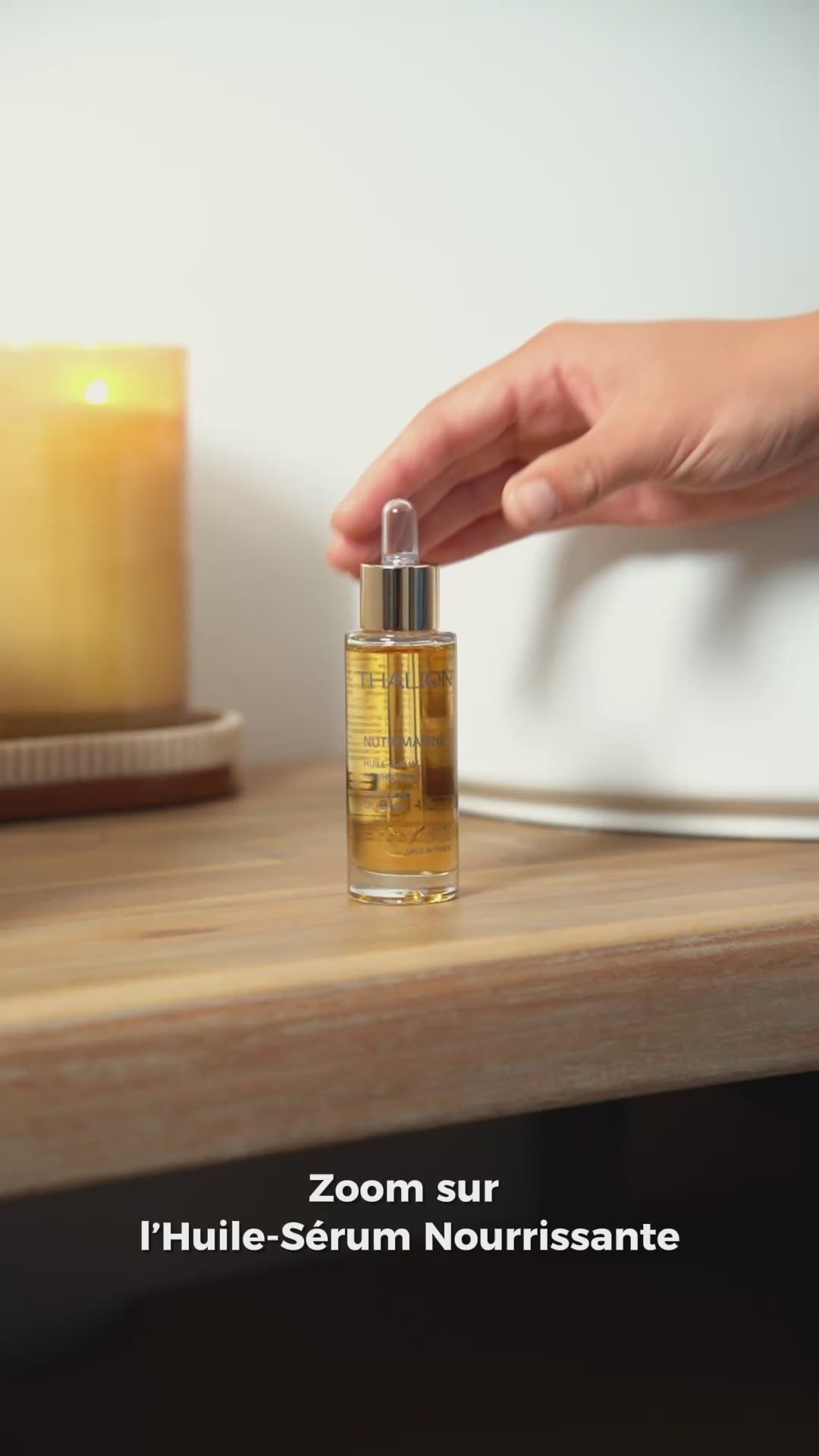 Charger la vidéo : Huile Sérum Nourissant Thalion