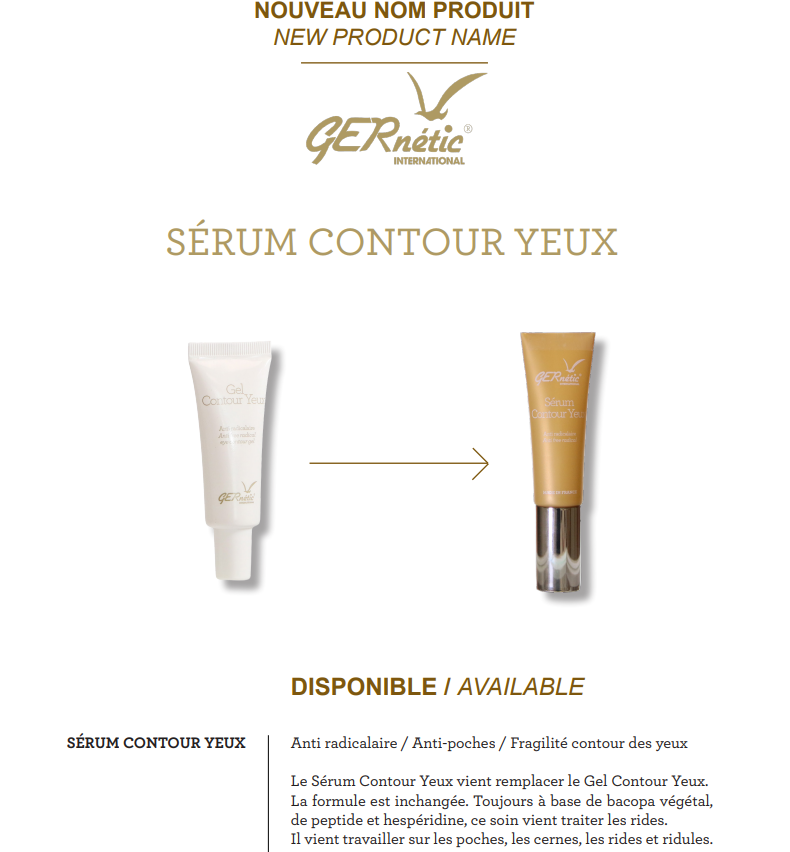 SERUM CONTOUR YEUX Gernetic NEW