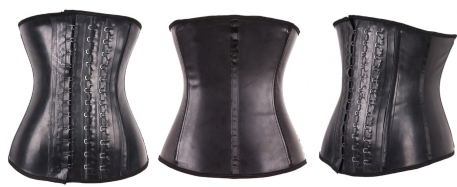 Gaine en latex noir - Usage quotidien